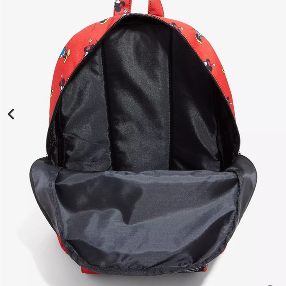 Disney Loungefly Minnie Mouse Classic Red Backpack‎ - Picture 4 of 10
